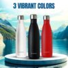 Best in Class Triple-Walled Insulated Stainless Steel Water Bottle, Keeps your Drinks…