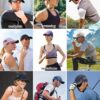GADIEMKENSD Quick Dry Run Hat Cooling Breathable Mesh