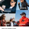 RIVBOS Polarized Sports Sunglasses Driving Sun Glasses Shades for Men Women Tr90 Frame…