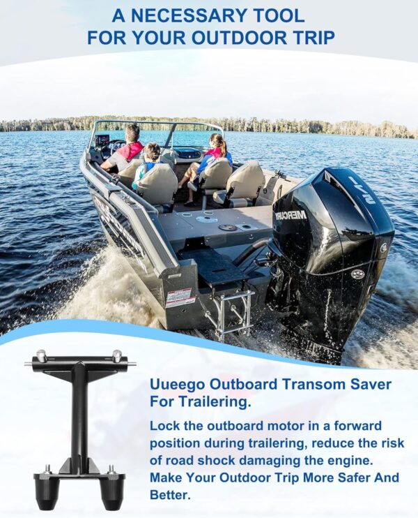 Mercury 4-Stroke Motor Trailering Support, Patented Outboard Transom Saver, Fits…