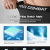 Niksa 2/4 Pack Compression Shorts Men with Pocket, Spandex Running Shorts Sport…