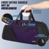 Gym Bags for Men Women 45L Large Gym Backpack Multiple Pockets Sport Duffle…