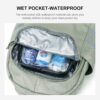 Gym Backpack for Women with Shoes Compartment & Wet Pocket, Large Travel…
