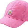 Carhartt Baby Girls' Signature Canvas Baseball Cap Hat