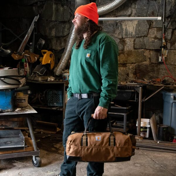 Carhartt Classic Duffels, Heavy-Duty Bag for Jobsite, Gym and Travel