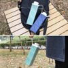 24oz Collapsible Water Bottles,Food grade BPA Free Reusable Foldable Water Bottle…