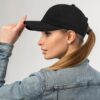 Women’s Oversize Criss Cross Ponytail Baseball Cap for Big Heads, Cotton Ponytail Cap…