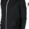 SCREENSHOT-Track Jacket Mens Urban Hip Hop Premium Track Jacket - Slim Fit Side Taping...