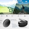 Polarized Sport Sunglasses for Men and Women, Lightweight TR90 Sun Glasses with UV…