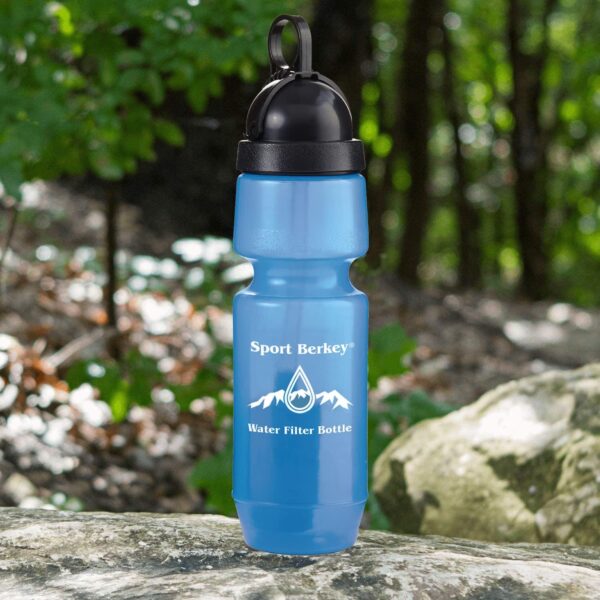 Berkey Sport Filtered Water Bottle BPA Free Portable 22oz New 2018 Model