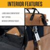 Carhartt Classic Duffels, Heavy-Duty Bag for Jobsite, Gym and Travel