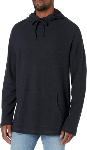Amazon Essentials Men’s Pullover Hoodie, Long-Sleeve Slub Thermal (Previously GoodThreads)