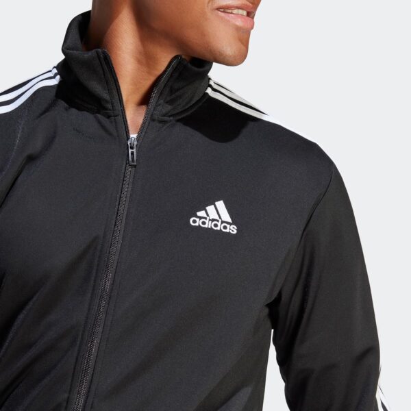 adidas Men’s Size Basic 3-Stripes Tricot Track Suit