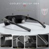 ATTCL Polarized Wrap Sunglasses For Men – Fishing Sports Glasses UV Protection