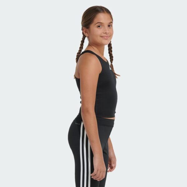 adidas Girls’ Moisture-wicking Compression Tank Sports Bra