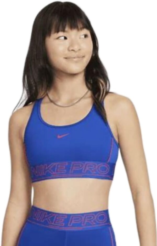 Nike Pro Swoosh Girls’ Training Medium Support Sports Bra
