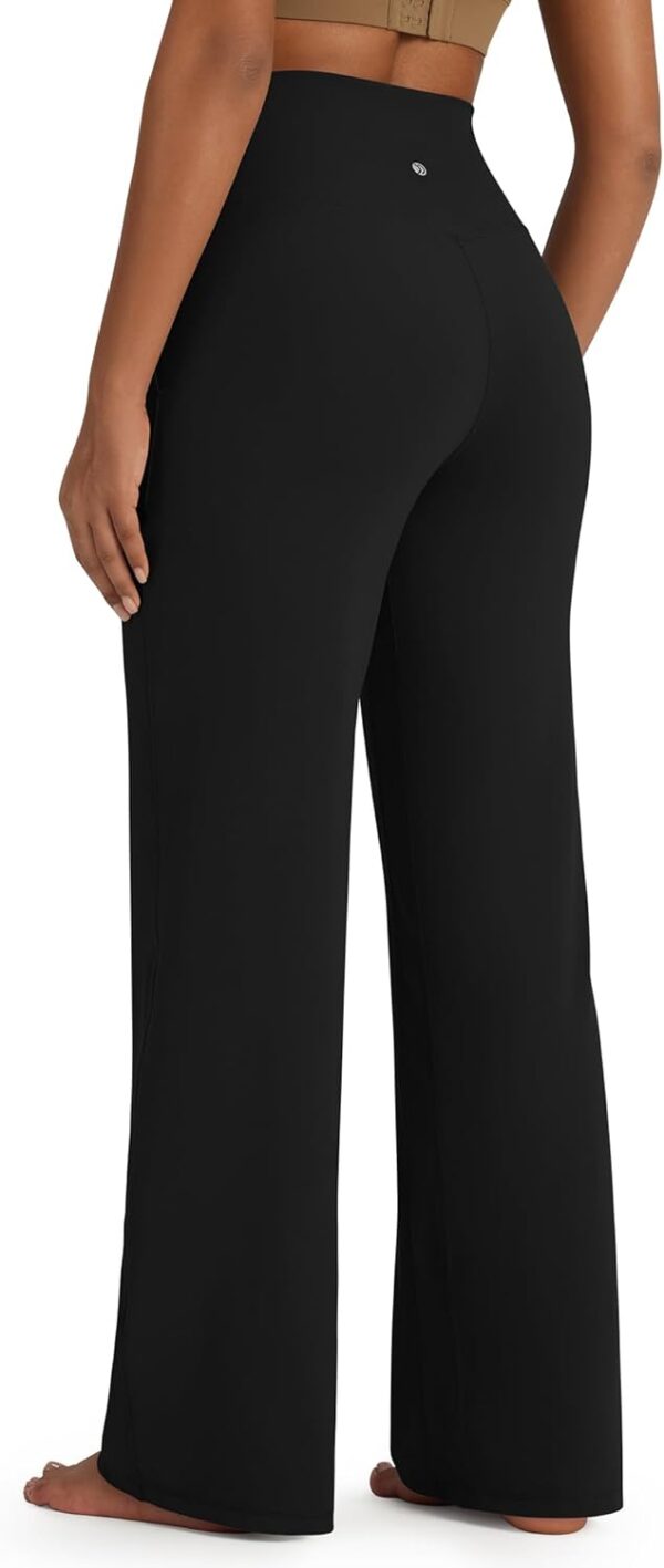 G4Free BareFeel Yoga Pants Women Wide Leg Pants with Pockets High Waisted…