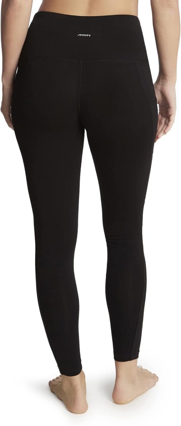 Jockey Women’s Cotton Stretch Basic Ankle Legging with Side Pocket