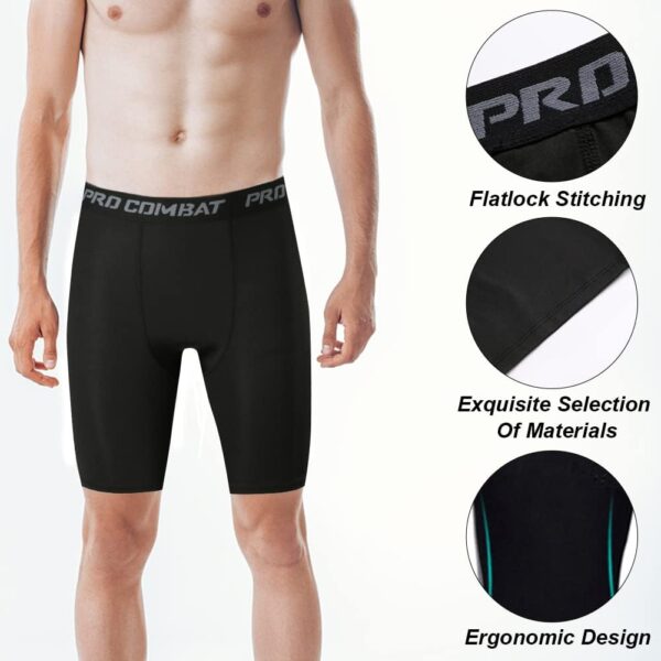 HYCOPROT Mens Compression Shorts Spandex Sports Underwear Athletic Performance…