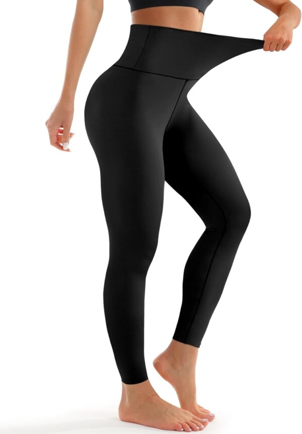 Leggings for Women – High Waisted Full Length Buttery Soft Yoga Pants for…