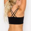 Kurve Girls Seamless Strappy Back Stretchy Crop Undershirt Bra, Made in USA