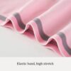 Girls Sports Bra Unpadded Crop Top Cotton Pack of 4, Grey, Black, White and Pink