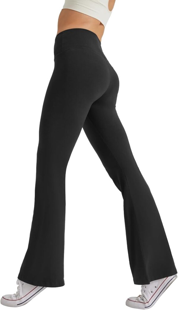 Women’s High Waist Bootcut Yoga Pants Tummy Control Workout Flare Leggings
