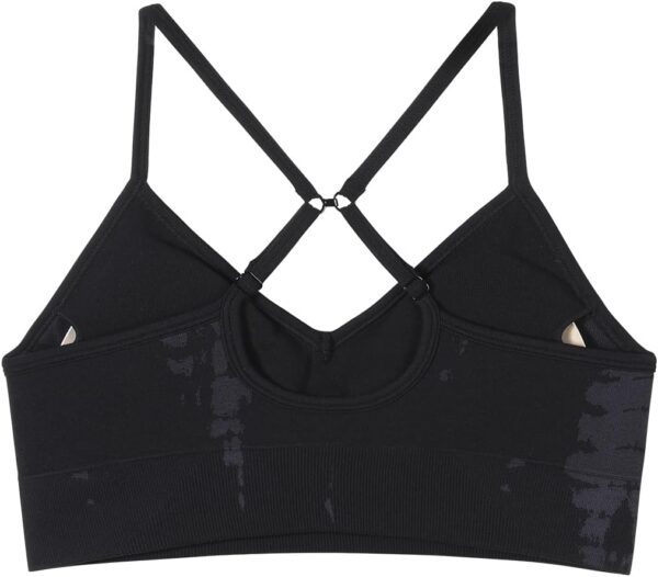 AUROLA Serpent Seamless Sports Bras for Women,Backless Padded Strappy…