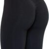 AUROLA Workout Leggings for Women Seamless Scrunch Tights Tummy Control Gym…