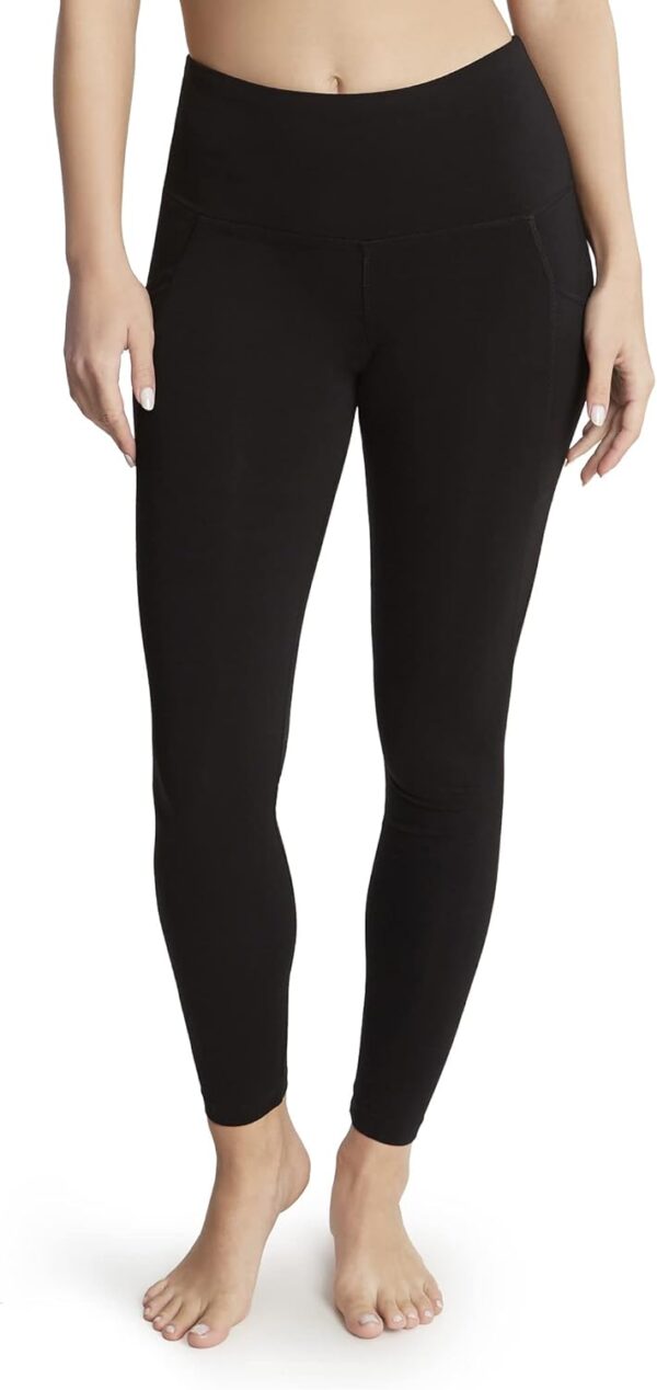 Jockey Women’s Cotton Stretch Basic Ankle Legging with Side Pocket
