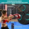 Music Boxing Machine for Adults Kids: Smart Bluetooth Wall Mounted Punching…