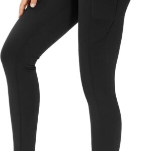THE GYM PEOPLE Thick High Waist Yoga Pants with Pockets, Tummy Control…