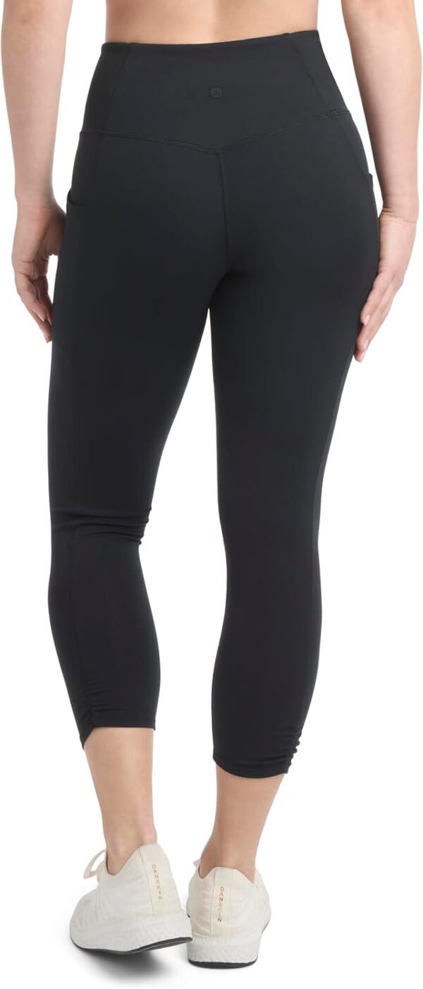 Danskin Women’s Ruched Hem Crop Active Leggings