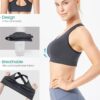 FITTIN Sports Bras Pack for Women – Padded Cross Back Support Seamless Strap…