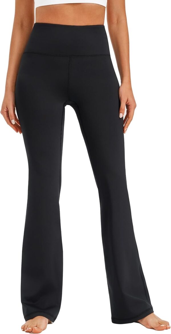 AFITNE Women’s Yoga Pants Wide Leg Workout Leggings Flare Casual Lounge…