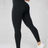 Hugcurve No Front Seam High Waisted Workout Leggings for Women Buttery Soft…
