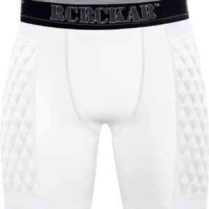 Youth Boys Baseball Padded Sliding Shorts Protective Athletic Compression Underwear…