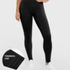 BRXL No Front Seam 25″ Womens High Waisted Leggings Buttery Soft Adjustable…