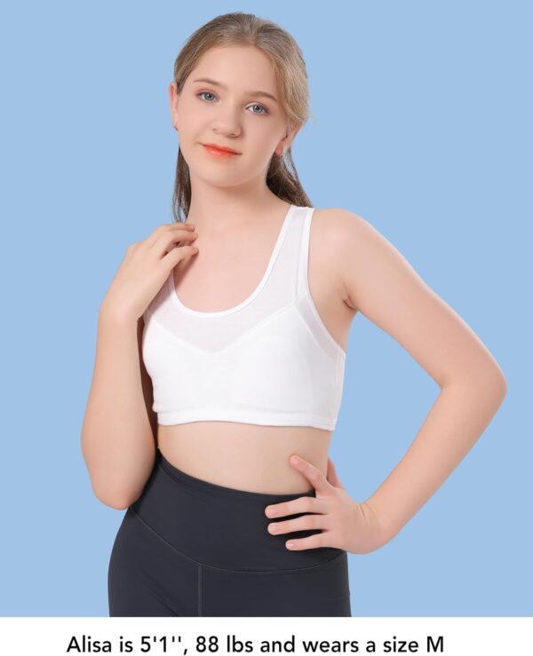 SALIA GIRL Early Training Bras Small Vest Design Wireless Bra Racerback…