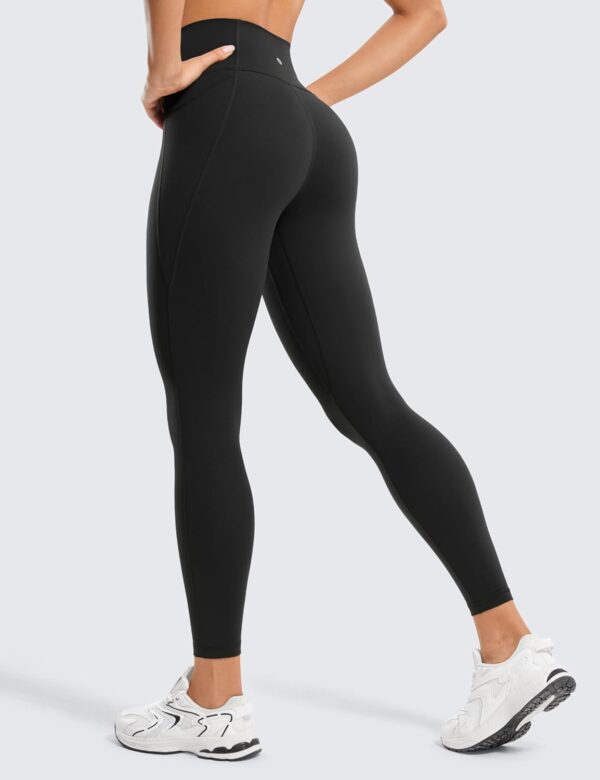 CRZ YOGA Womens Butterluxe Workout Leggings 25 Inches – High Waisted Gym…