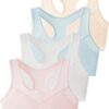 SALIA GIRL Early Training Bras Small Vest Design Wireless Bra Racerback...