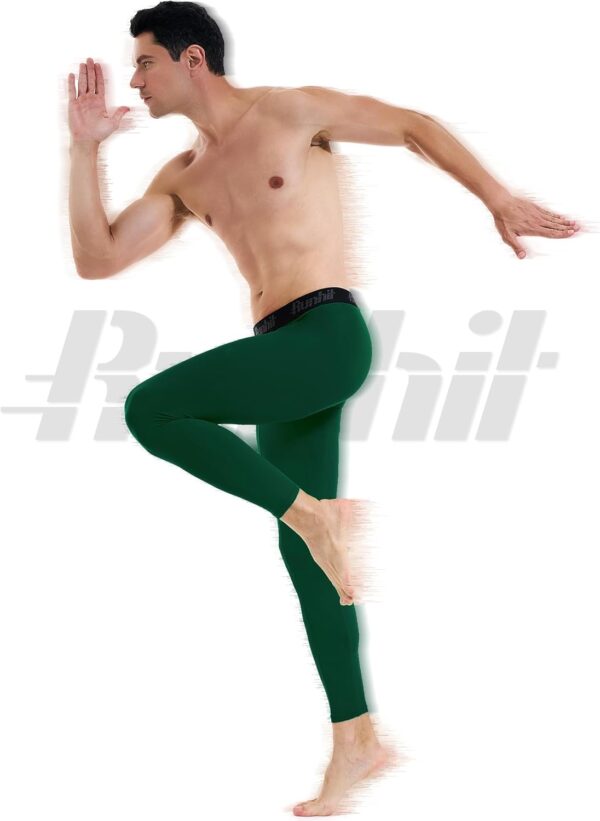 Runhit Mens Compression Pants Running Tights Workout Leggings Athletic Base Layer…