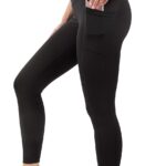 90 Degree By Reflex Womens High Waist Elastic Free Ankle Length Wonderlink...
