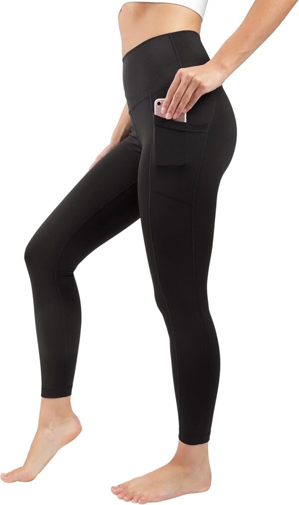 90 Degree By Reflex Womens High Waist Elastic Free Ankle Length Wonderlink…