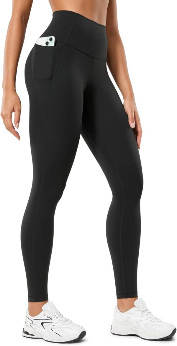 CRZ YOGA Womens Butterluxe Workout Leggings 28 Inches – High Waisted Gym…