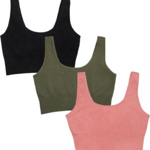 Fruit of the Loom Women’s 360 Stretch Longline Sport, Comfortable Wireless…