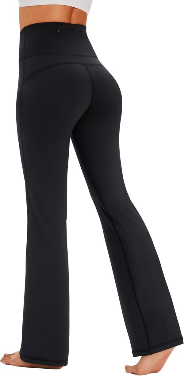 AFITNE Women’s Yoga Pants Wide Leg Workout Leggings Flare Casual Lounge…