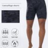 Mens Compression Running Shorts with Phone Pocket Athletic Gym Yoga Shorts Cool Dry…