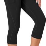 Heathyoga Capri Leggings for Women High Waisted Capri Leggings with Pockets...