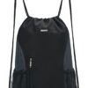 WANDF Drawstring Backpack Sports Gym Sackpack with Mesh Pockets Water...